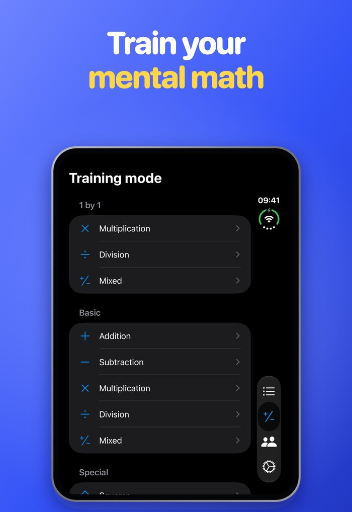 maxmatics auf dem iPhone Duo, zugeklappt – Training